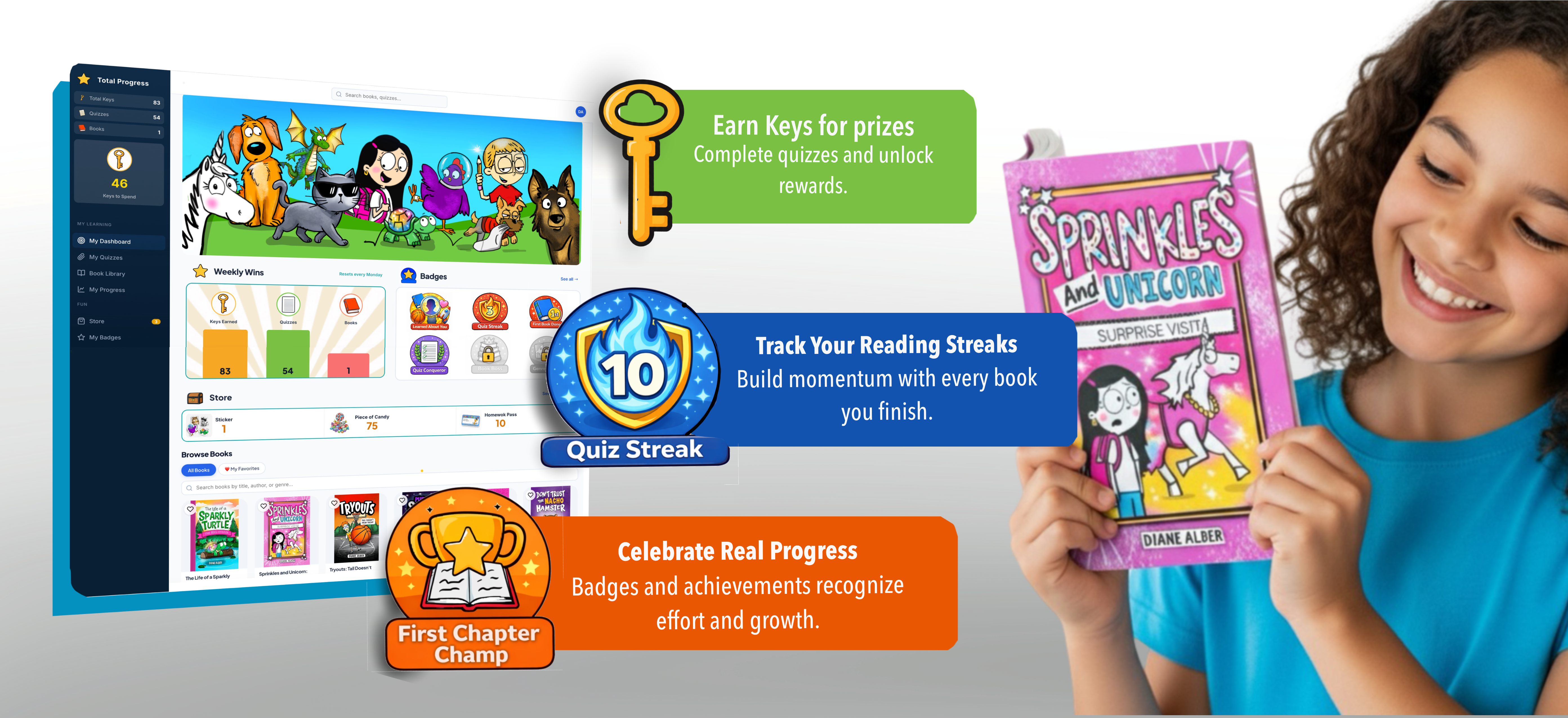 Key2Read Student Dashboard